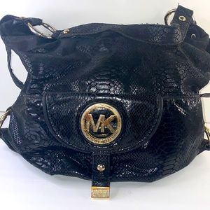 Michael Kors black and gold purse “limited edition”